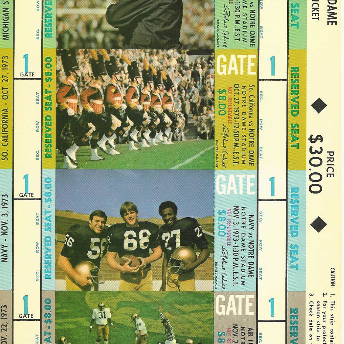 1973 University of Notre Dame Fighting Irish