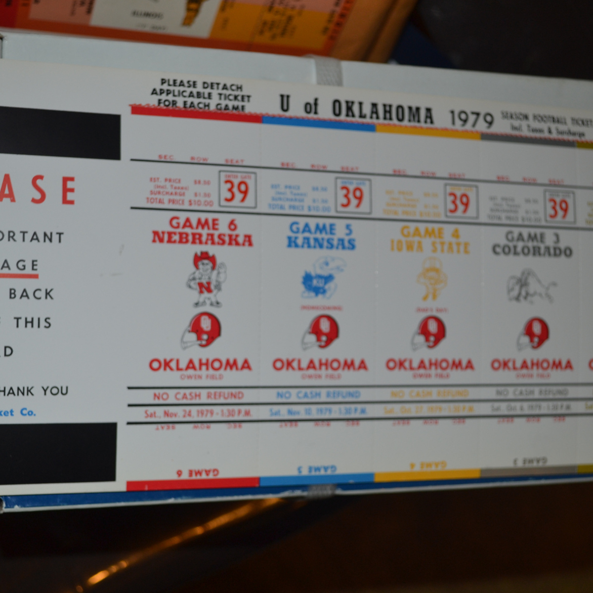 1979 University of Oklahoma Sooners 